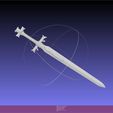 meshlab-2020-03-10-03-08-15-74.jpg Sword Art Online Alicization Alice Sword Printable Assembly
