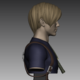 LEON-7.png leon S kennedy Residual Evil bust