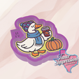 pumpkin-goose1.png Herbst Gans Freshie Mold