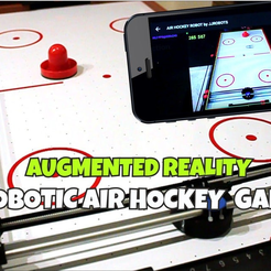 augmented_reality.png Free STL file Air Hockey Robot EVO (SMARTPHONE CONTROLLED - OPEN SOURCE ROBOT)・3D printing idea to download