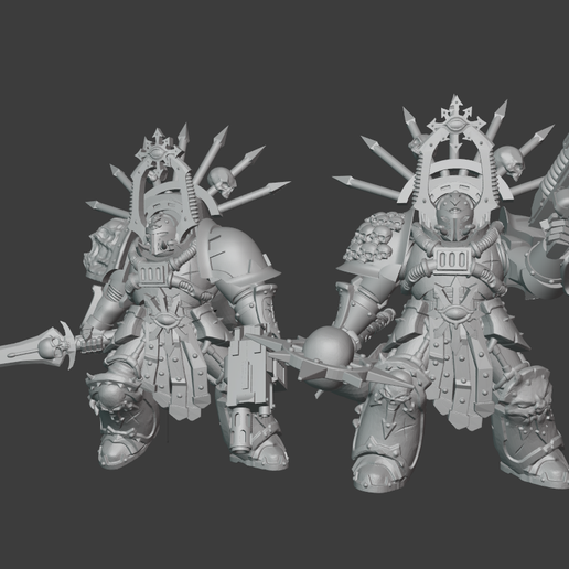 Mean Librarian Interm 3D model