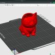cat-po-10.png Cat Planter STL File, 3D Printable Cat-Shaped Pot, Animal Planter Model for Succulents