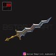 01.JPG Fire Emblem Awakening Robin Levin Sword - Weapon Cosplay 3D print model
