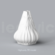 C_6_Renders_1.png Niedwica Vase C_6 | 3D printing vase | 3D model | STL files | Home decor | 3D vases | Modern vases | Floor vase | 3D printing | vase mode | STL