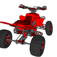3.png ATV CAR TRAIN RAIL FOUR CYCLE MOTORCYCLE VEHICLE ROAD 3D MODEL