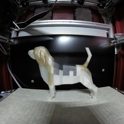 Capture d’écran 2018-01-02 à 11.51.17.png Free OBJ file Beagle - Low Poly・3D printer model to download