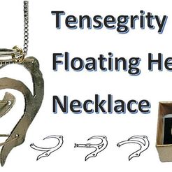 Thumbnail_Heart.JPG Download free DWG file Tensegrity Floating Heart Necklace • 3D print design, Yuval_Dascalu