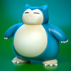 snorlax.jpg STL file snorlax pokemon・3D printer design to download