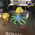 9.png Datei 3D Maggie Simpson Flexi Alien・Modell für 3D-Druck zum herunterladen
