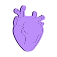 heart v1 magnet.obj Heart Magnet or Wall Decoration