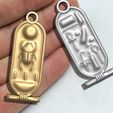 Cartouch-Egyptian-Jewelry-05.jpg Firavun Kartuşlu Mısır Takı Kolye Ucu