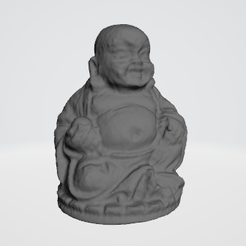 budda-front.png STL file Scanned Buddha・3D print design to download, Sigmund_V