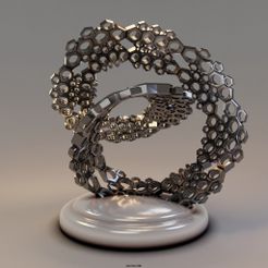 2.jpg Бесплатный STL файл Abstraction from nuts・Шаблон для 3D-печати для загрузки