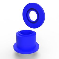 untitled.79.jpg Free 3D file Smooth Pulley・Design to download and 3D print