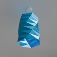 lamp-shade-hexagonal-twirl-cylinder-03.png Ceiling Light Shade - Hexagonal Twirl Cylinder Lamp Sheld