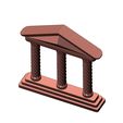 Twisted-ribbs-Double-sided-ornament-book-ends-Greek-key-pillar-Greek-Parthenon-relief-12.jpg Vintage pattern twistedrope Parthenon relief alter 3D print model