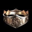 Viserys-Crown-Showcase-03.jpg Fichier STL Couronne de Viserys Targaryen - Accessoire fidèle à la série・Design pour imprimante 3D à télécharger