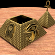 PIRAMIDE-CAJA-1.1.png Archivo STL CAJA PIRAMIDE EGIPCIA・Modelo de impresión 3D para descargar