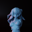 untitled.png Bust asuka for 3Dprint 3D print model