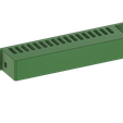 network hohler v6.png STL file 8 Port Network switch Bracket・3D printing idea to download, RiggsCasa