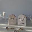 IMG_2729.jpeg Serotonin Molecule Gift Bundle | Happiness Molecule Magnet, Keyring & Stand | Bambu + STL files