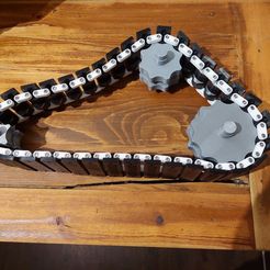 3-gears-2.jpg Tracks and Various Sprockets for 3D Printed Robot