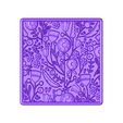 Floral.stl Floral Panel