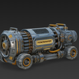 Screenshot-2025-12-01-153325.png FREE - SCI-FI POWER GENERATOR 2 - Portable Reactor Prop - STL + OBJ (4K PBR) - Commercial Use