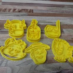 35079464_1930953463603150_8868684175738142720_n.jpg STL file Cut Cookie Granja de Zenon Pollito・3D printable design to download