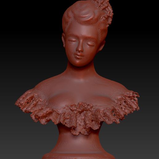 6.jpg Porcelain vintage lady bust