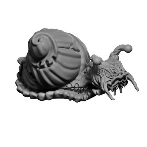 Download file dnd giant snail and flail snail miniatures • 3D printable ...