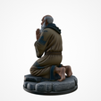 foto-4.png Preto Velho in Prayer - Umbanda Spiritual Entity Miniature Statue