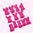 1.png Easter Bunny Cookies Cutters Set 3
