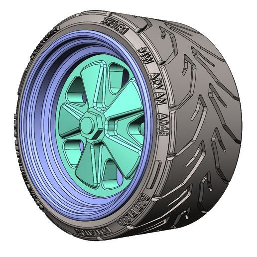 🇯🇵 BBS DLS Centerlock 1/64 scale・ 3D File for 3D printing