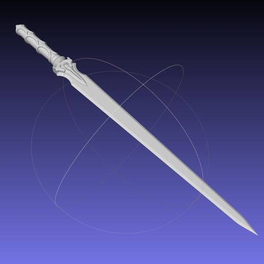 Sword Art Online Asuna ALO Sword Printable Assembly STL File for 3D  printingCults