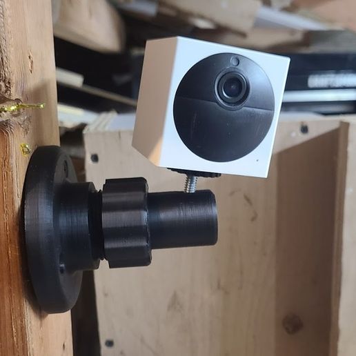 Universal camera wall mount 3D model
