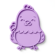 1.png VERY CUTE CHICKEN COOKIE CUTTER