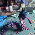 Flexi Print-in-Place Imperial Dragon with 3MF Included!
