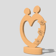 Shapr-Image-2024-01-18-175206.png Man Woman Heart and Roses Sculpture, Love Statue, Forever Eternal Love Couple In Love, romantic statuette, bodies in heart shape, Valentine's Day gift, Wedding, Anniversary