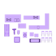 Furniture 1.50 Part 1.stl STL file HOUSE FURNITURE 1:50 & 1:100 ARCHITECTURE MODEL DIORAMA・Model to download and 3D print