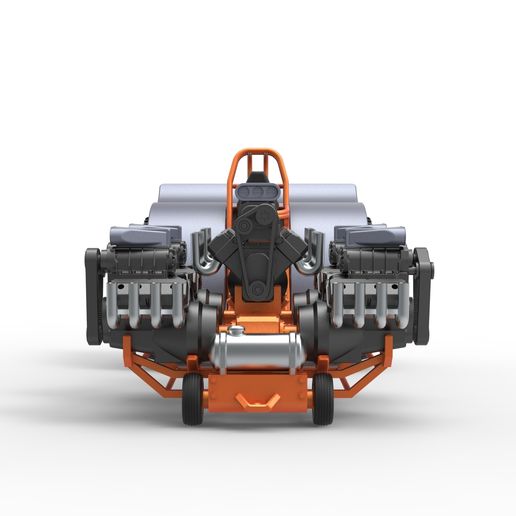 7.jpg Diecast Pulling tractor with 6 engines V8 Version 2 Scale 1:25