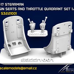 1.jpg SEAT - THROTTLE QUADRANT - MAP CASE PT-17 Stearman Kaydet ICM 3D model