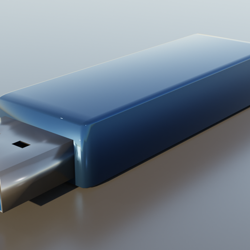 Flash drive 3D model