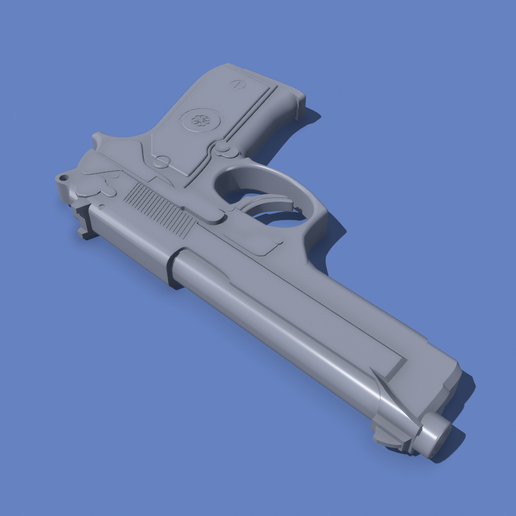 Screenshot_505.png Beretta-M9 (PROPGUN) 1:1 Size low poly
