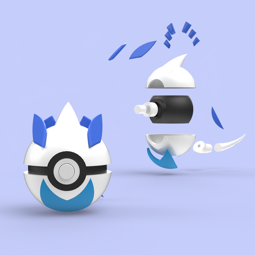 Lugia-3-_Camera_SOLIDWORKS-Viewport.png Pokemon Pokeball Lugia Splitted