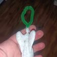 406446650_1916186658775458_4089042536716494078_n.jpg Weeping angel Ornament / Angel with loop on top / Doctor who / Dont blink / Angel christmas tree topper -ornament