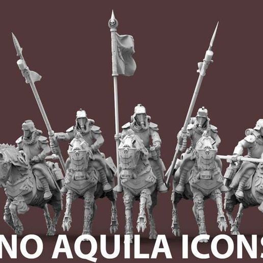 The Expendable Brigade - NO AQUILA ICONS 3D model