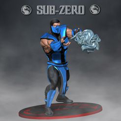 5.jpg STL file sub zero mortal kombat3 ultimate・3D printable design to download