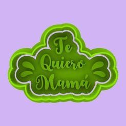 untitled.15.jpg STL file COOKIE CUTTER AND I LOVE YOU MOM STAMP・Template to download and 3D print