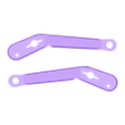 jambe remorque  gauche  et droite.stl RC crawler,trx4,trx-4,suspension arm for crawler